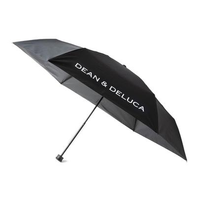 DEAN DELUCA Folding Umbrella Both Sunny and Rainy Black Parasol Folding Umbrella & (for Days)