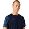Training Wear DRY SHORT SLEEVE TEE 2033C185 Unisex Adult 400 S [ASICS] (MIDNIGHT)
