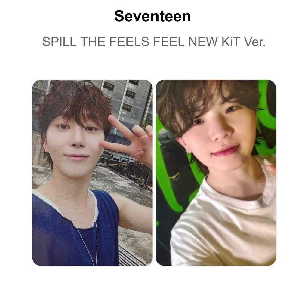 Seventeen SPILL THE FEELS FEEL NEW KiT Ver. Official Photocard