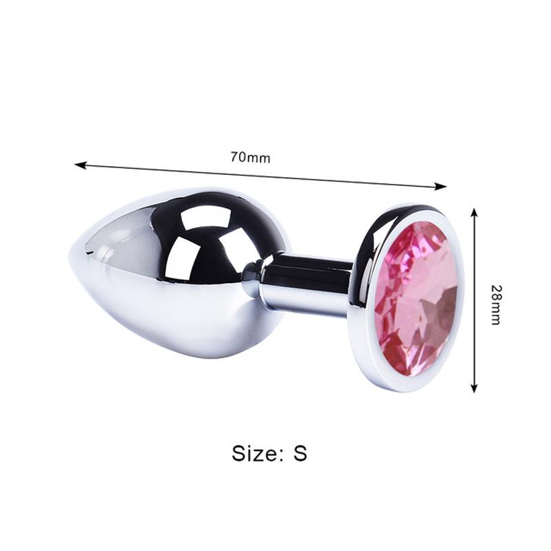 Sex Vibrator Metal Anal Toys For Women Adult Sex Products Men Butt Plug Stainles Steel Anal Plug Sex-toy Anal DildoToys 7