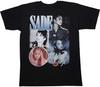 Mens Hot Sade Love Rock Tour Black Music Funny T Shirts