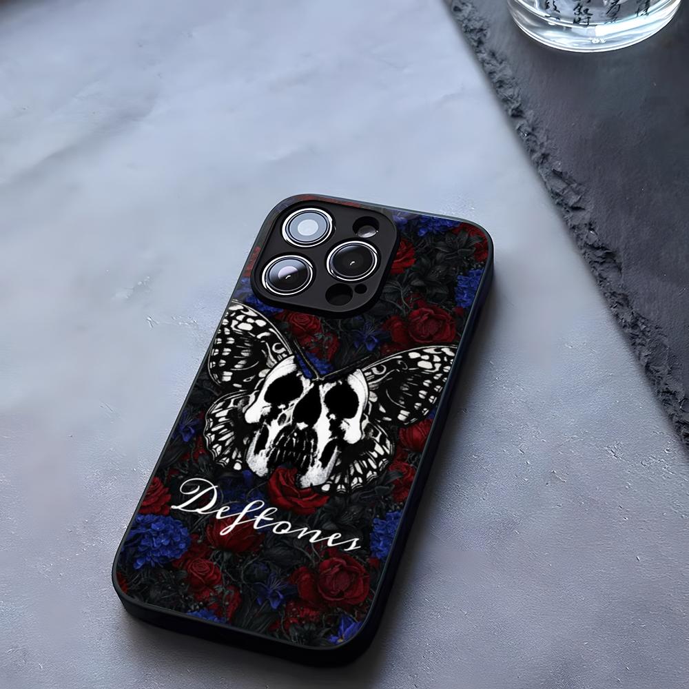 Deftone Alternative Metal Phone Case Tempered Glass For IPhone 17 13 14 16 12 15 11 Pro Max Plus Mini X XR SE2020 Coque
