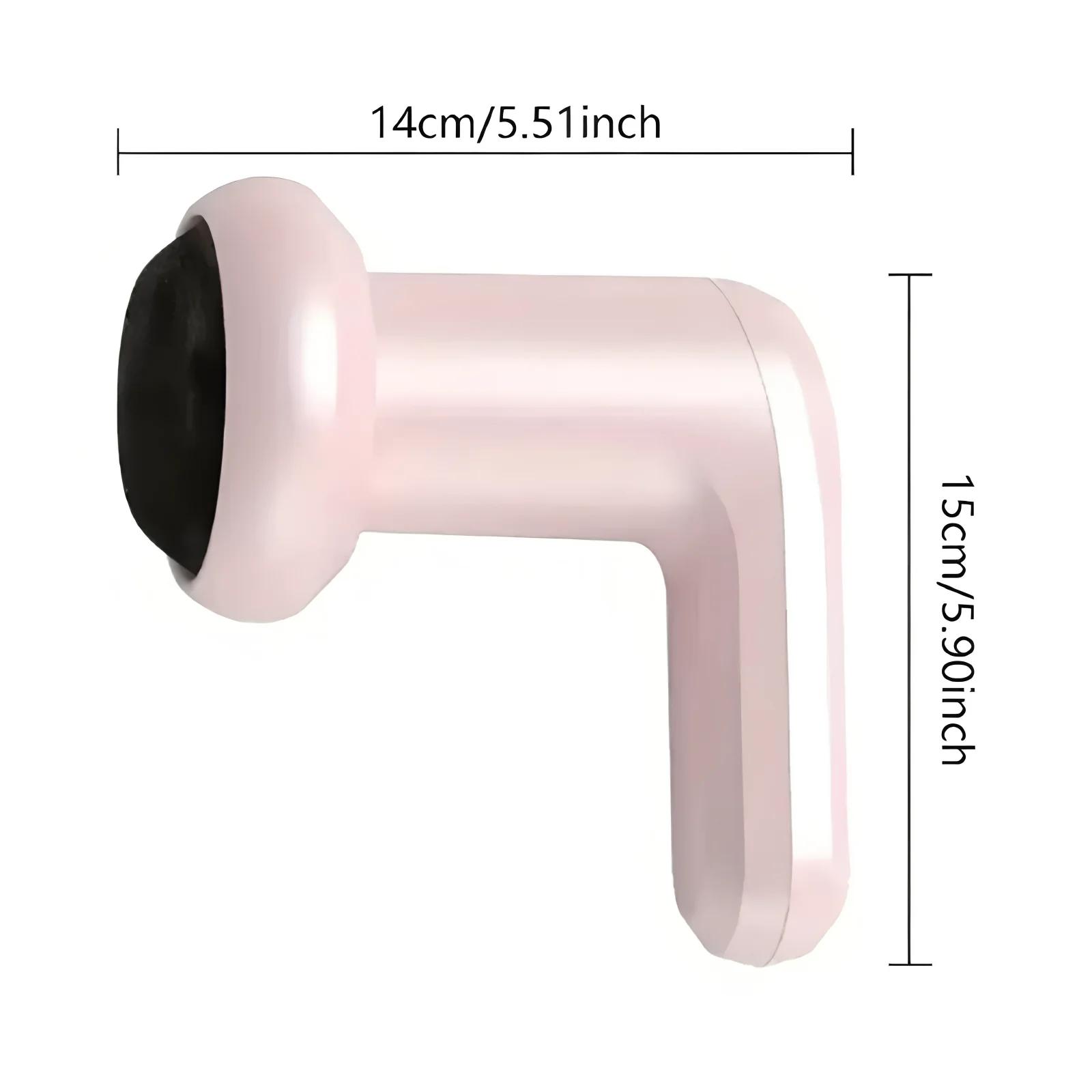 

Anti Cellulite Massager 5 in 1 Portable Fascia Gun Neck Waist Shoulder Deep Percussion Fat Burner Muscle Massager for Depo рожевий