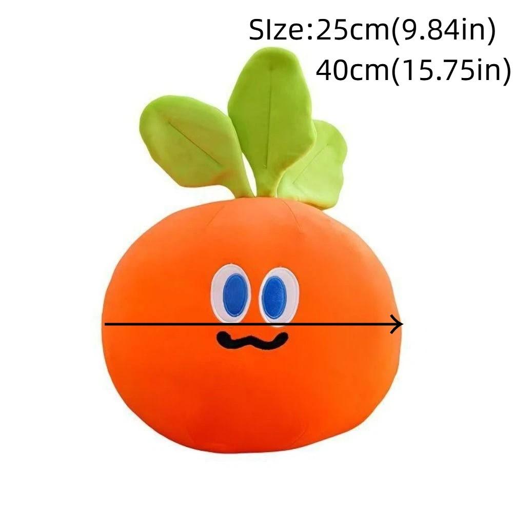 Soft Stuffed Carrot Plush Toy Super Soft Stuffed Doll Funny Simulation Carrot Birthday Gift