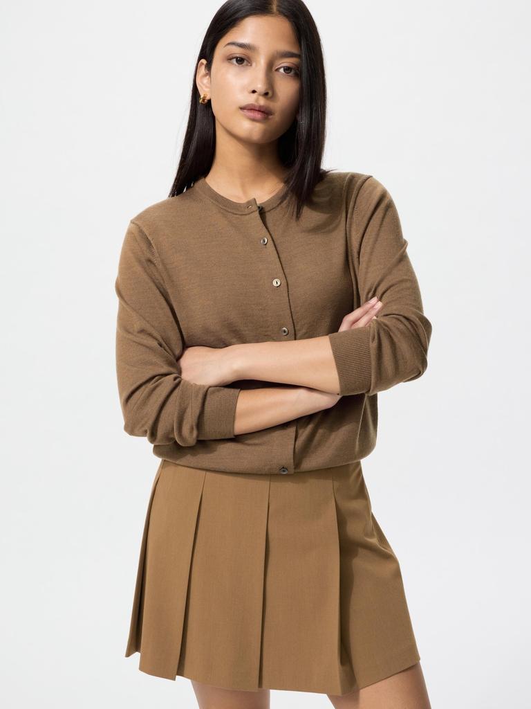 Uniqlo Merino Crew Neck Cardigan