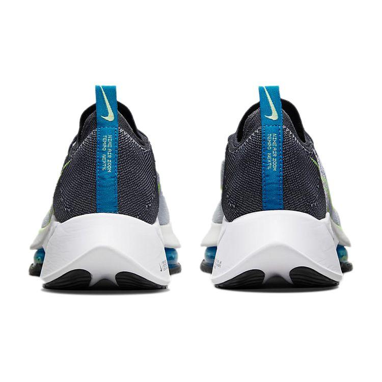 Nike Air Zoom Tempo NEXT% Flyknit Dark Smoke Grey Lime Men Sneakers Lime-Glow CI9923-007