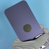 1PCS large hole rear glass solid color suitable for iPhone  13 14 Pro Max  back cover glass repair rear tempered glass