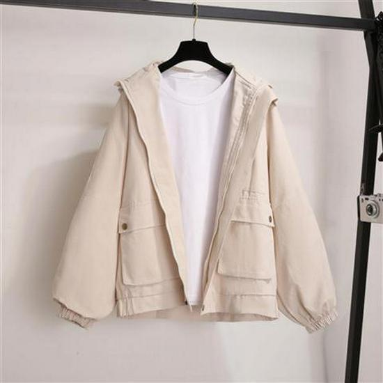 2023 Korean Style Women's Loose Short Jacket - Spring/Autumn Versatile Student BF Mori Workwear