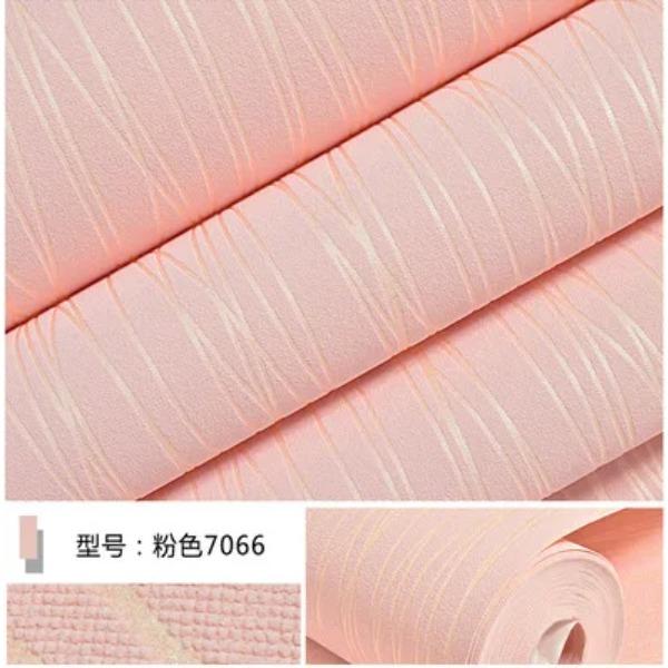 Modern Minimalist Plain Non-Self-adhesive Non-woven Wallpaper for Bedroom, Living Room, High-end Home Background Wall Wallpaper