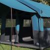 Family Tent for 4 Persons Blue and Grey 324 x 255 x 230 cm