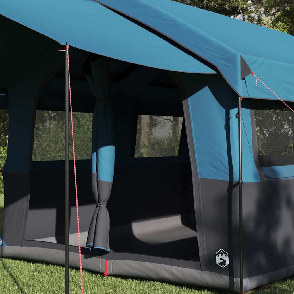 Family Tent for 4 Persons Blue and Grey 324 x 255 x 230 cm
