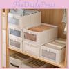 Large Foldable Fabric Storage Chest With Visual Window For Clothing And Toy Storage