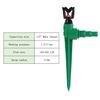 Farm Irrigation Sprinkler 1/2" Male Thread Nozzle 360 Degree Scattering Garden Lawn Rotating Sprinkler Watering Irrigation