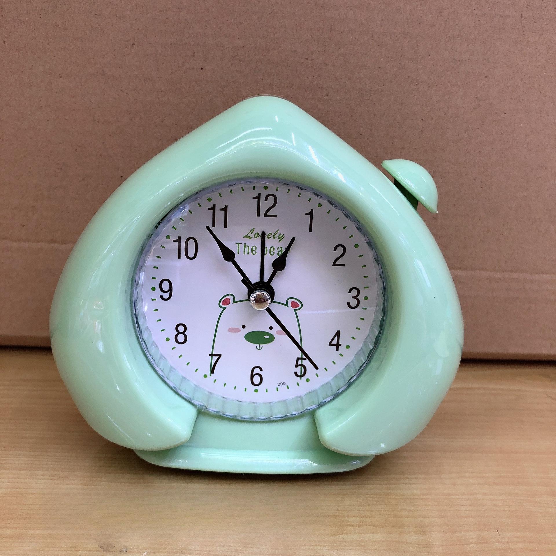 

Маленький грибной домик будильник Современный мультяшный детский подарок маятниковые часы Ленивые люди просыпаются ссорятся