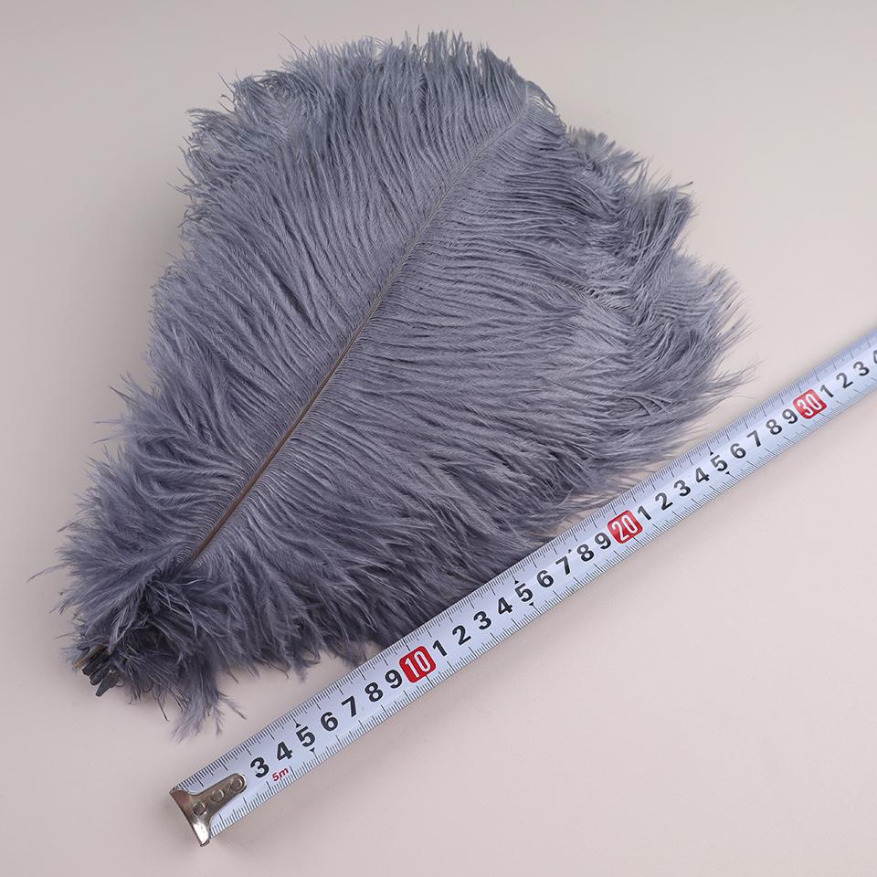 10Pcs 30-35cm Ostrich Feathers for Crafts Wedding Decoration 12-14" Handicraft Accessories Table Centerpieces Carnival Plumas