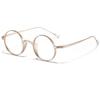 New Pure Titanium Glasses Frame Oval Shape Retro Eyeglasses Frames Classic Simple Design Eye Decoration