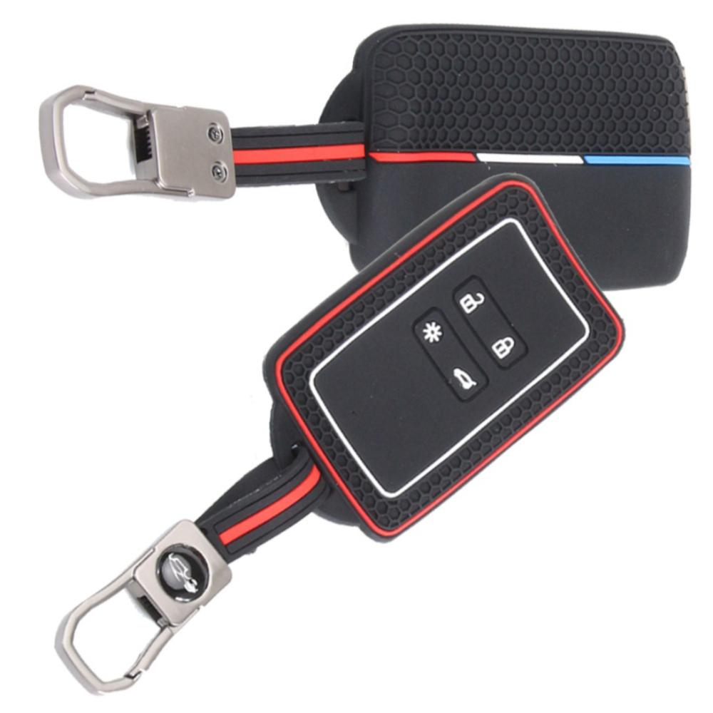 Silikon Schlüsselhülle Abdeckung Für Renault Austral Captur Arkana Koleos Zoe Scenic Dacia Sandero Duster Logan Jogger Kadjar Clio Megane