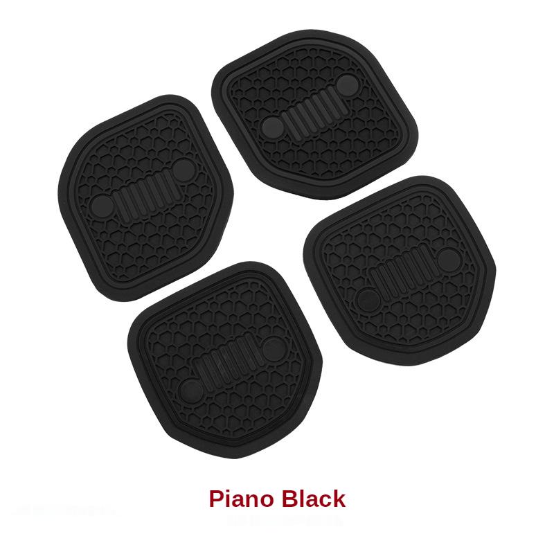 Car Interior Accessories for Jeep New JL Wrangler Water Coaster Special Slot Non-slip Water Cup Mat AMP1