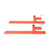 Pallet Forks, 907 Kg Clamp On Pallet Forks, 109 Cm Total Length Heavy-Duty Quick Attach Tractor Fork Compatible with Tractor Attachments, Loader