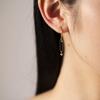 ANDYWEN 925 Sterling Silver Gold Earring Drop Earring Women Wedding Luxury Fine Jewelry 2023 Winter Good Lucky Jewelry