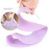 Easy Clean Hair Cutting Collar Silicone Hair Dyeing Shawls Neck Wrap  Styling Accessories