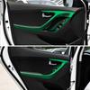 For Hyundai Elantra MD 2012-2016 Interior Central Control Panel Door Handle Carbon Fiber Stickers Decals Car Styling