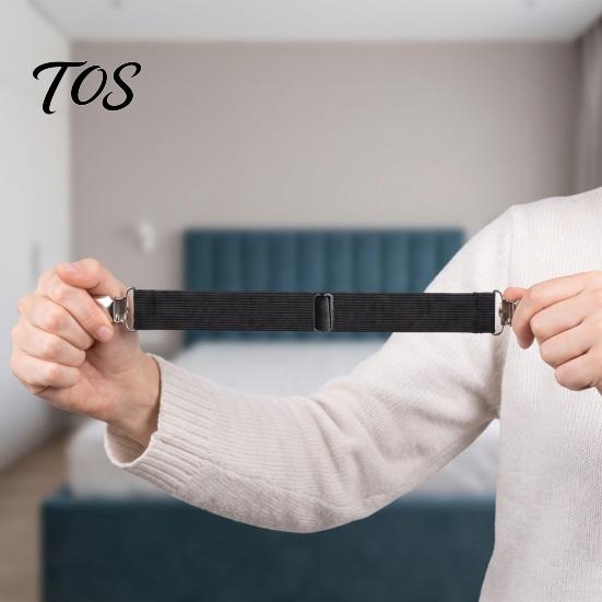 Sheet Fixing Accessory Adjustable Bed Strap, Elastic Mattress Fasteners Holder And Suspender, Fitted Corner Sheets Gripper Clip for Cover, Sofa