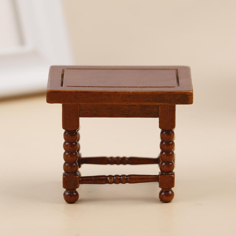 1:12 Măsuță de Cafea Miniatură pentru Păpuși, Scaun de Noptieră, Decor Mobilier Păpuși, Jucărie