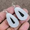 Seraphinite Gemstone Handmade 925 Sterling Silver Jewelry Earring 2.21" KKG-686