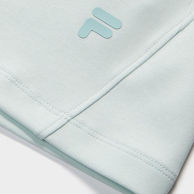 Fila Fusion Classic Minimalist Series Solid Color Lace-Up Mid-Rise Casual Shorts Women Shorts T11W625604F-LG