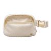 Lululemon Everywhere 1L Logo Zip Waist Bag Women bags White Gold LU9B18S-WHTO/GOLD
