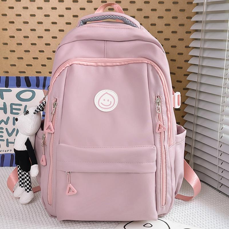 School bag, girls, college students, backpacks, middle school students, high quality fashion, junior high school students, elementary school students