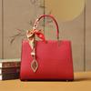 Cross-border women's handbags, new trendy and fashionable exquisite accessories, solid color shoulder bags, crossbody bags, simple large handbags