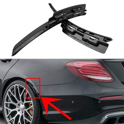 Arka tampon çamurluk genişletici uzatma tekerlek kaş dudaklar Mercedes Benz için W213 E200 E250 E300 E400 E53 E63 E43 AMG Sedan 2016-2022