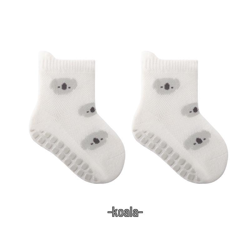 Summer Loose Cuff Non-Slip Cotton Cartoon Socks for Infants