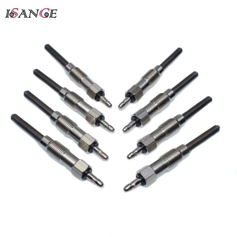 8 Pcs Glow Plug Plugs For HMMWV M998 M1097 M1114 6.2L 6.5L V8 Diesel Hummer 1992 1993 1994 1995 1996 1997 1998 1999 2000 2001