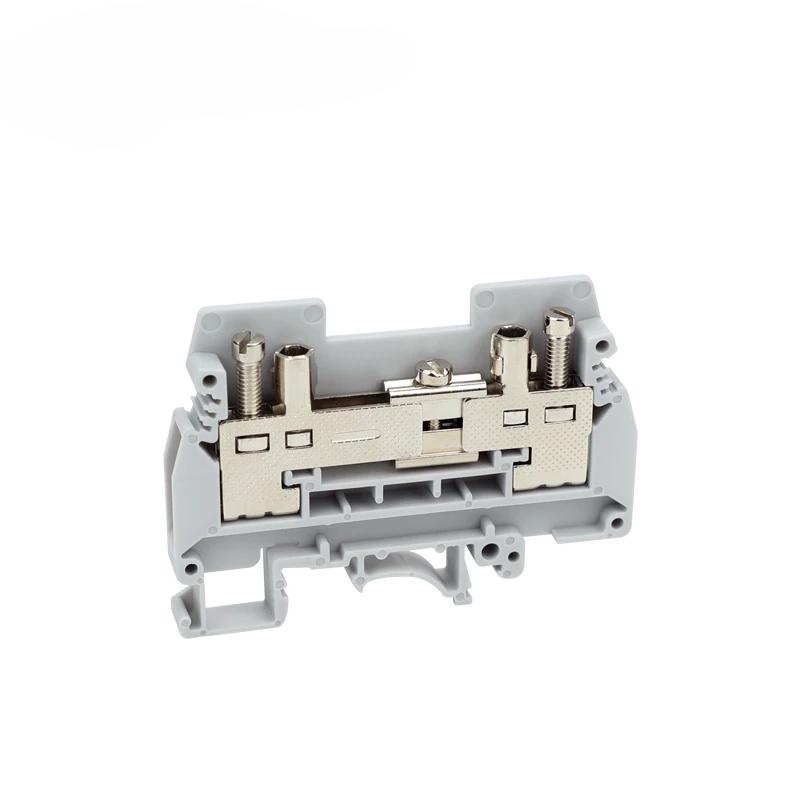 URTK/S ERTK/S Jednoduchý test Odpojovací svorkovnice Univerzální šroubové připojení Drátový elektrický konektor DIN lišta Svorkovnice
