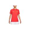 Nike Dri Fit Soccer Jerseys Men's Red Moderate Straight Fit DN0708-696