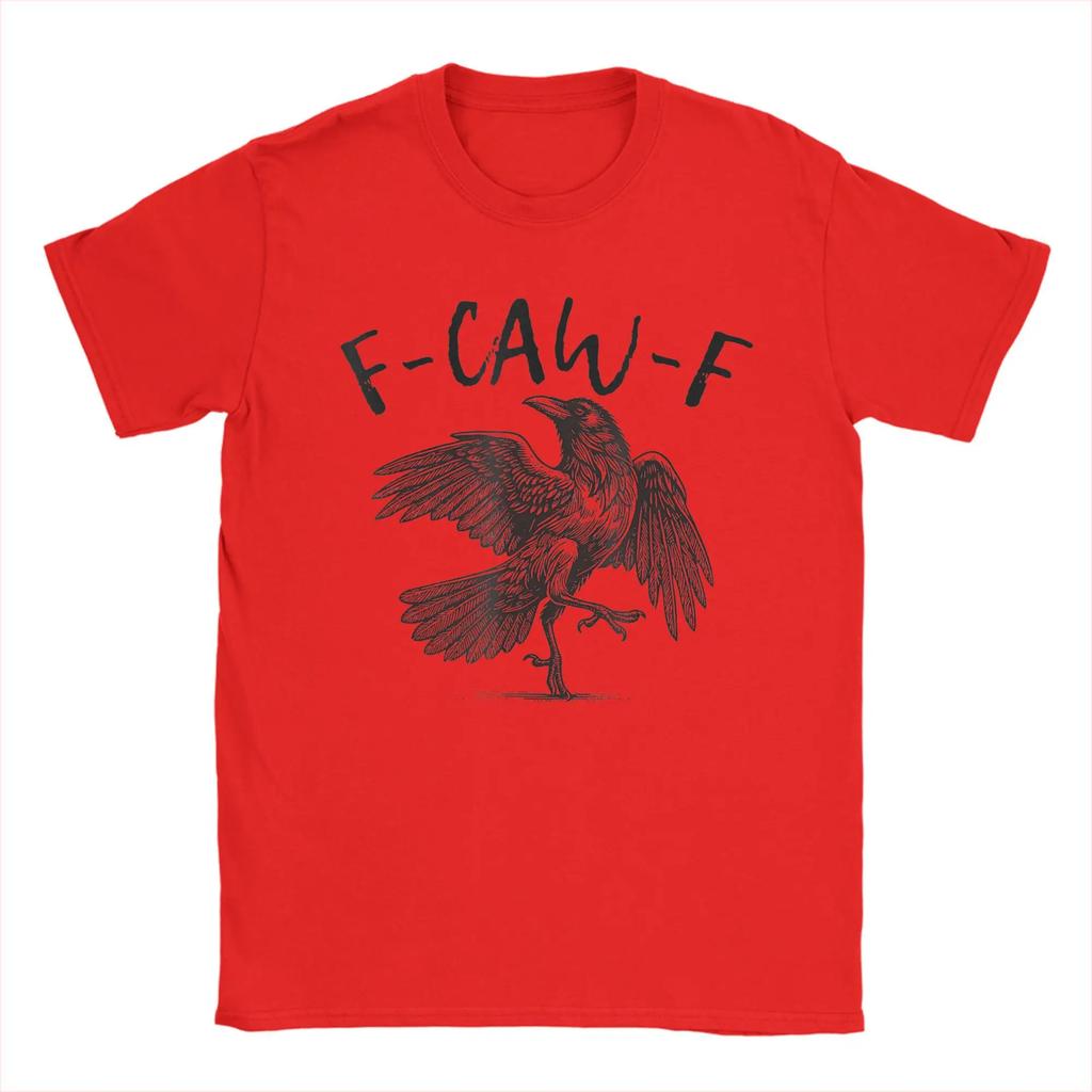 Black Crow Fcawf Funny Black Bird T Shirt Beach Fashion T Shirts Unisex Cotton Breathable Oversize Tees Short Sleeve Retro Tshirt