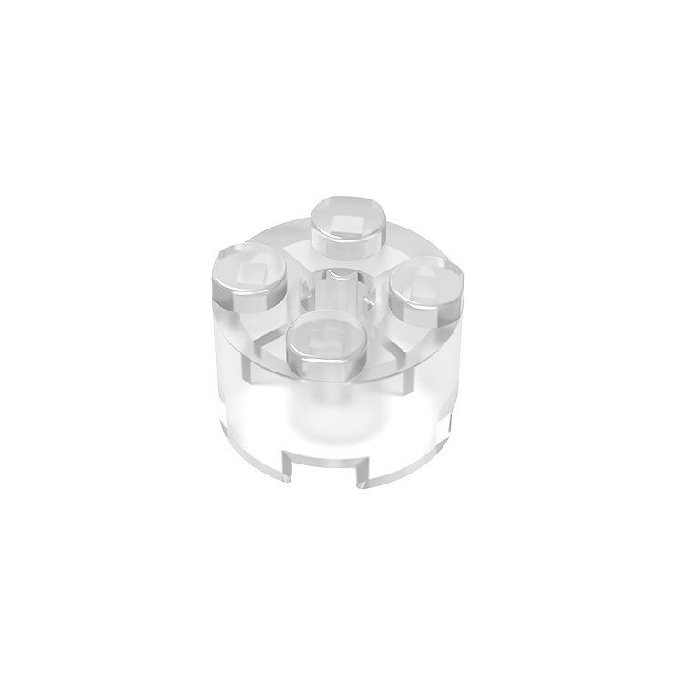 10pcs 6143 Building Blocks Bricks Thick Figures Block Cylinder Round 2 X 2 With Axle Hole Creative Size Compatible With 3941