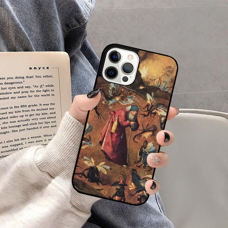 Hieronymus Bosch Art Phone Case For iPhone 17 Air 16 15 14 plus 11 12 13 Pro  Max coque Cover Shell