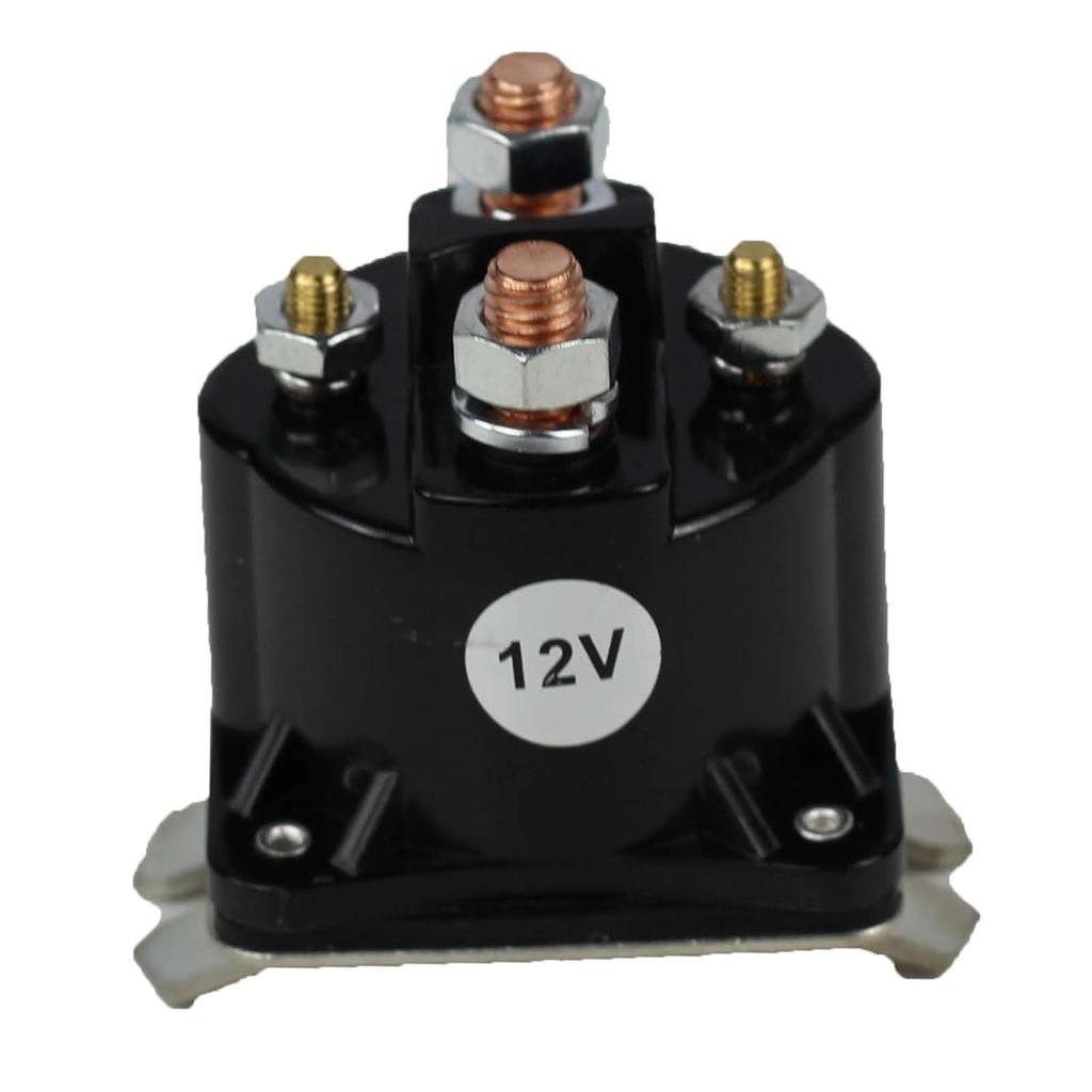 Dump Trailer Solenoid 12V 4 Terminal 100 AMP Kti Solenoid Relay Replacement For Intermittent Duty Mo-Narch Bu-Cher SAZ4201GJ 07522 391-2-C