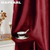 1PC NAPEARL 70-80% Blackout Italian Velvet Solid Color Versatile Curtains for Living Room Bedroom Home Decor