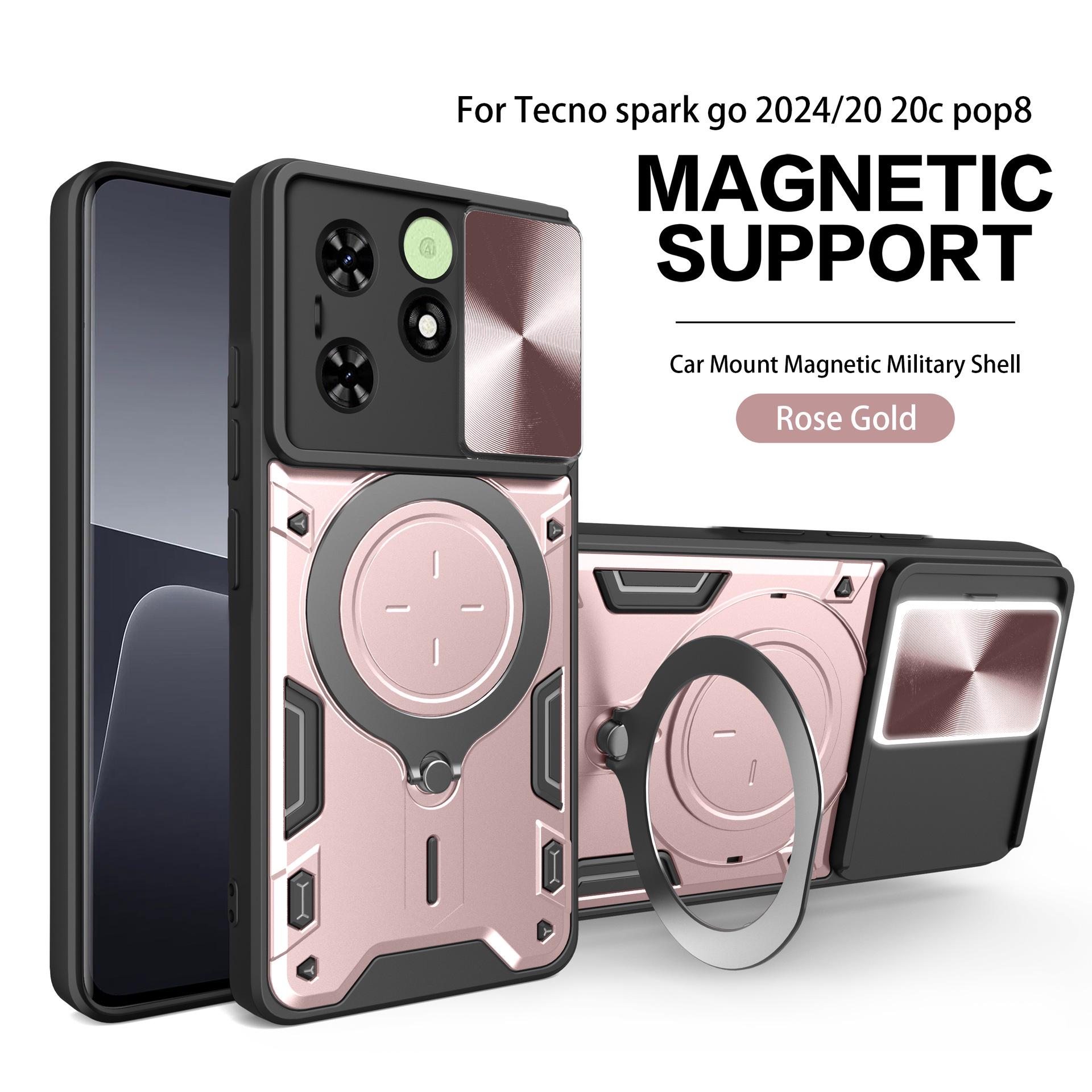 

Чохол-підставка з вікном для телефону Infinix GT20 Pro / Tecno Camon 30 Pro NOTE 30 4G рожевий