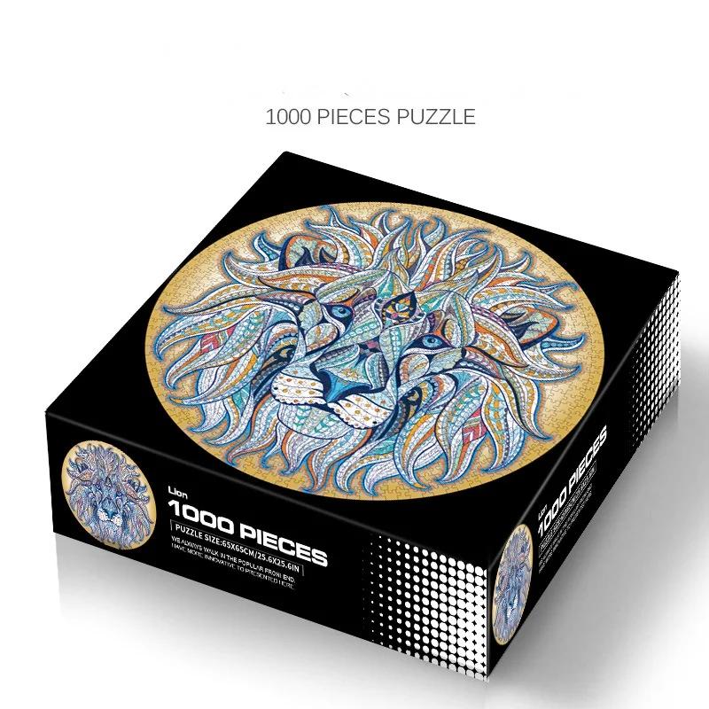 1000 Pieces Jigsaw Puzzle for Adults Challenge High Difficulty Large-sized Puzzle Toys Can Be Used As Home Mural Decoration Gift