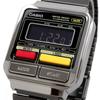 Casio CASIO Digital Watch Vintage Series A120WEGG-1B Unisex Metal Band Dark Gray Metallic Overseas Model
