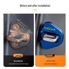 Zeekr 001 Door Lock Catch Protector for 21-25 Models: Scratch, Wear & Rust Resistant, Carbon Fiber Texture