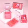 Three-color Pink Velvet Blush Long-lasting and Not Easy To Remove Makeup Cream-like Gloss Pearlescent Rouge Facial Makeup