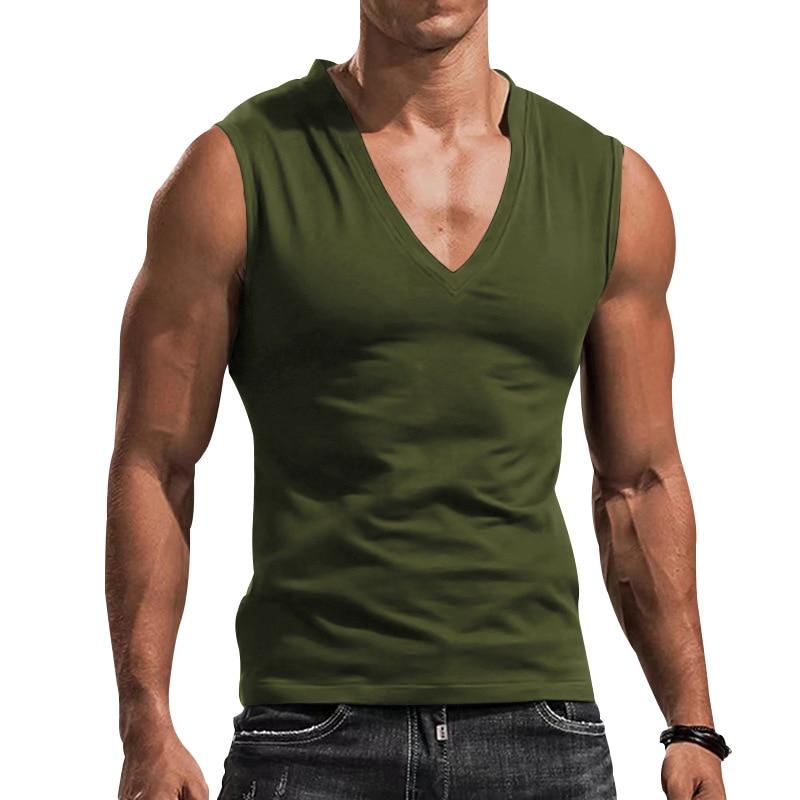 Herren Print Sportweste Tanktops Sommer Fitnessstudio Muskelaufbau T-Shirt