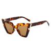 New Oversized Cat-Eye Sunglasses Women's INS Style Fashionable Diamond-Studded Shades Outdoor UV-Protective Eyeglasses